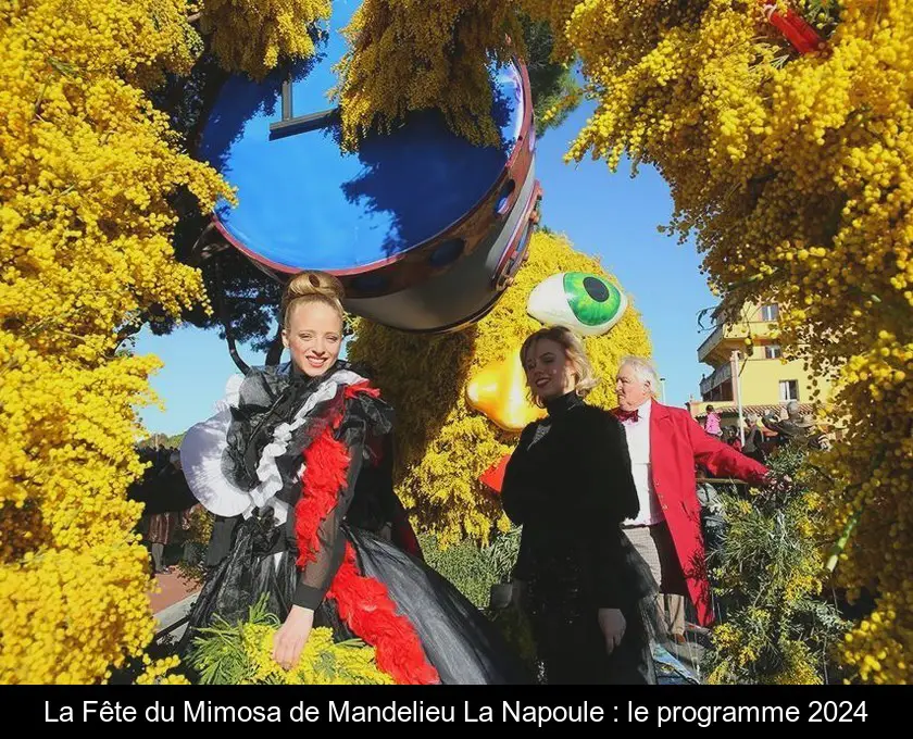 La Fête du Mimosa de Mandelieu La Napoule : le programme 2024