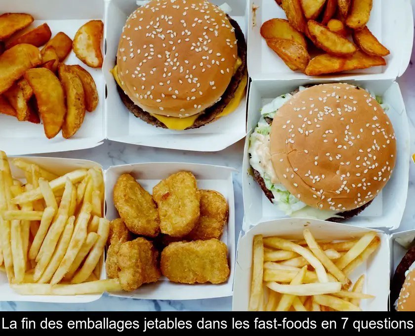 La fin des emballages jetables dans les fast-foods en 7 questions