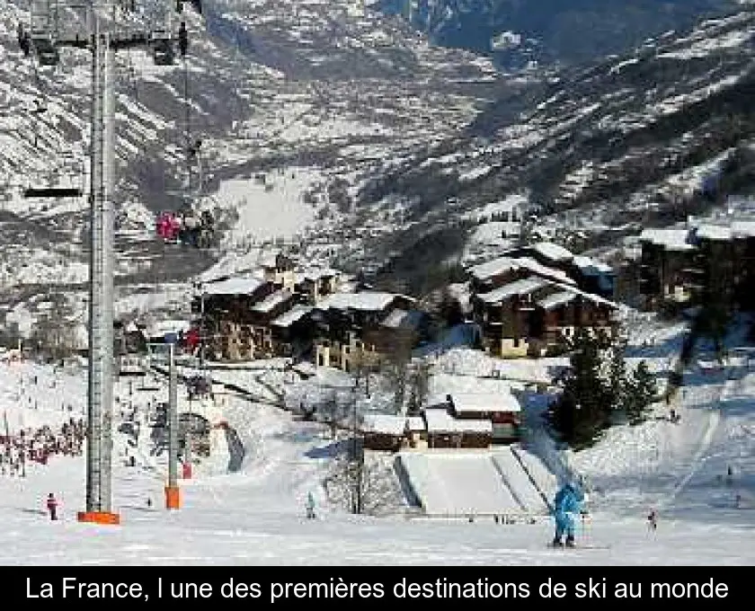 La France, l'une des premières destinations de ski au monde