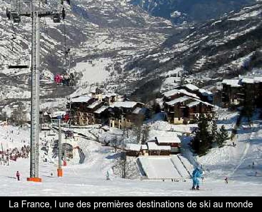 La France, l'une des premières destinations de ski au monde La France, l'une des premières destinations de ski au monde