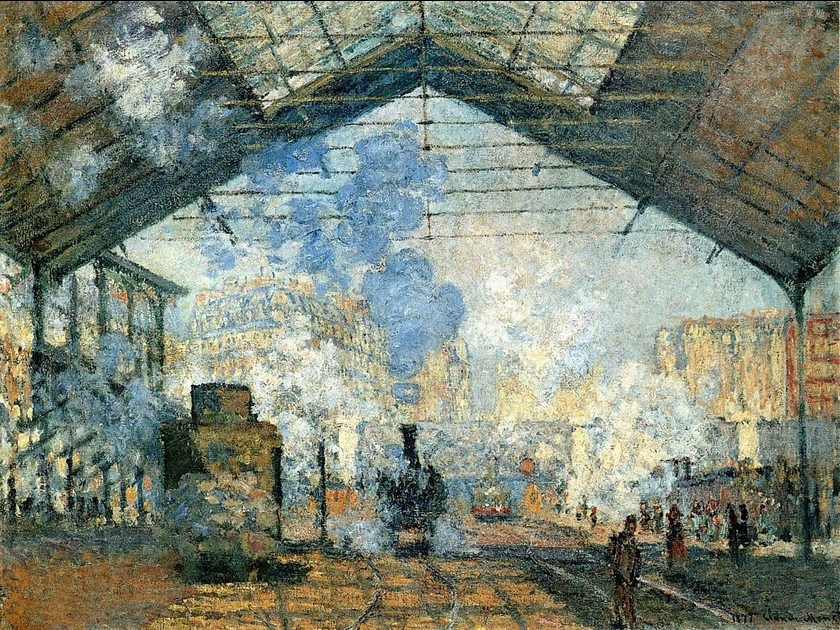 La gare Saint-Lazare : une source d'inspiration pour Monet La gare Saint-Lazare : une source d'inspiration pour Monet