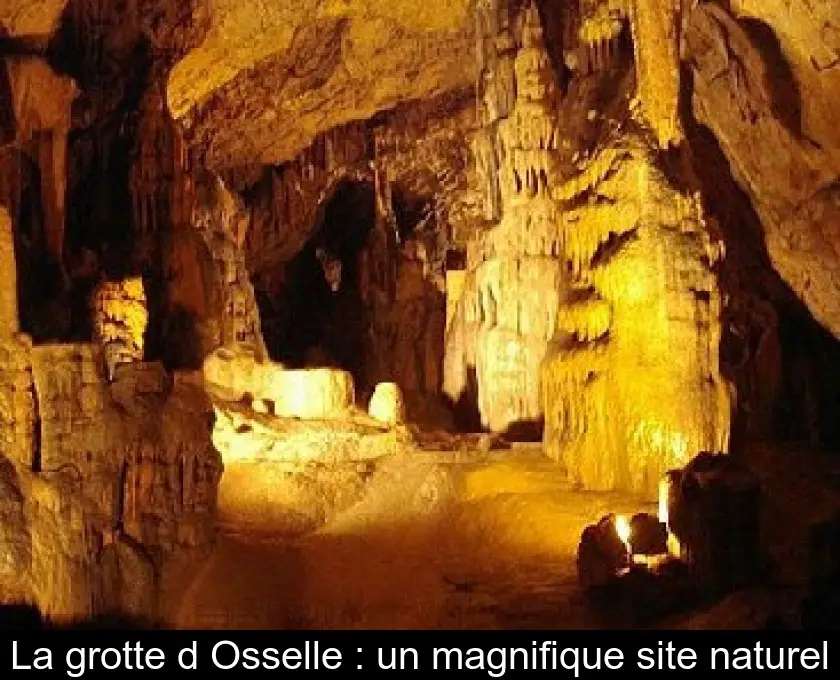 La grotte d'Osselle : un magnifique site naturel