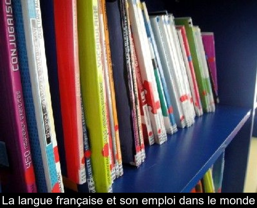 La langue française et son emploi dans le monde La langue française et son emploi dans le monde