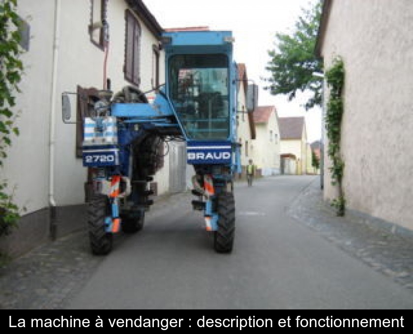 La machine à vendanger : description et fonctionnement La machine à vendanger : description et fonctionnement
