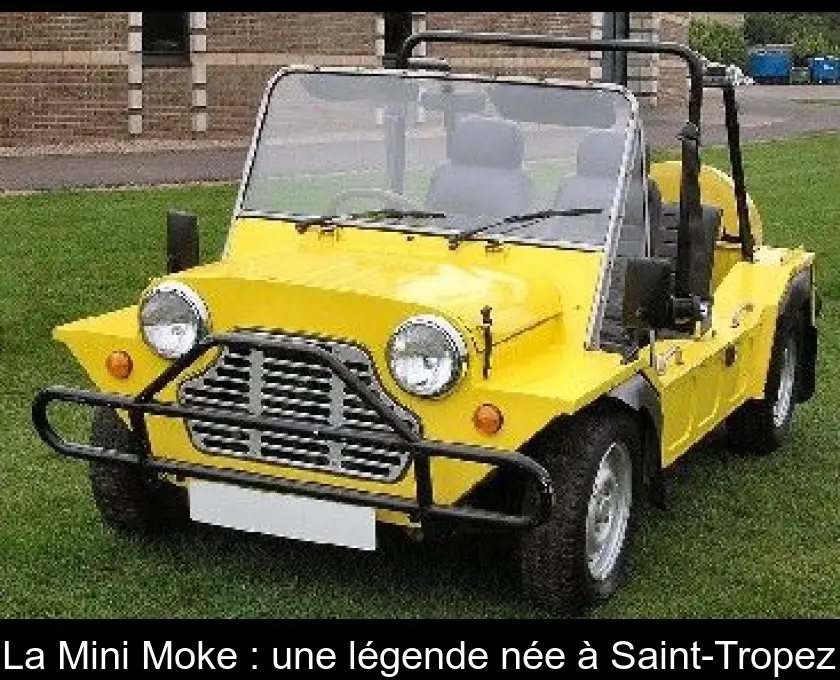 La Mini Moke : une légende née à Saint-Tropez