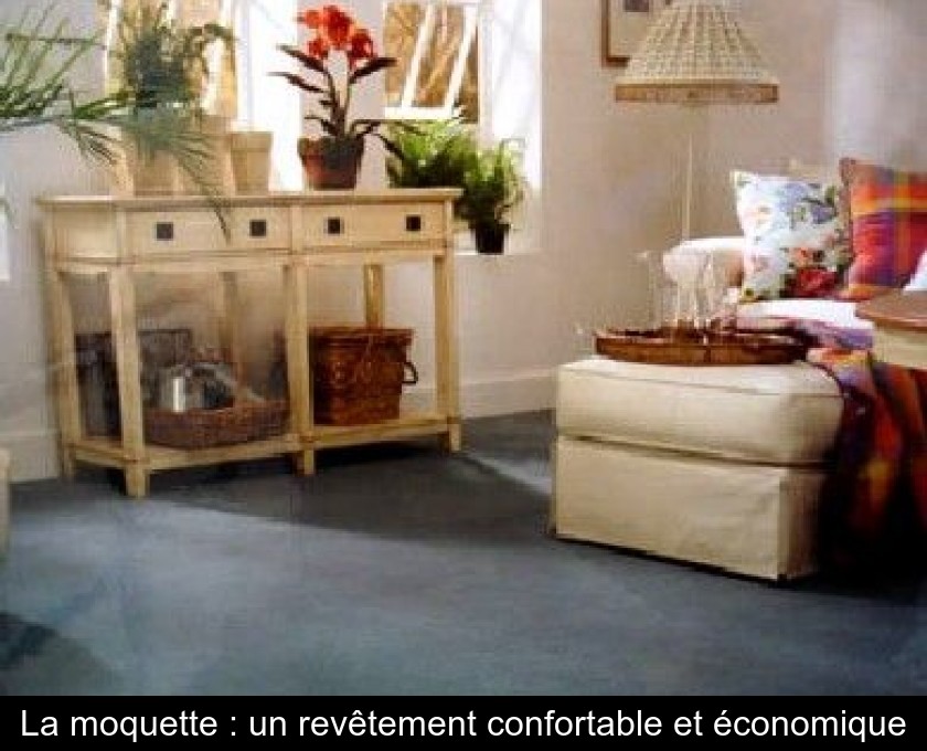 La moquette : un revêtement confortable et économique La moquette : un revêtement confortable et économique