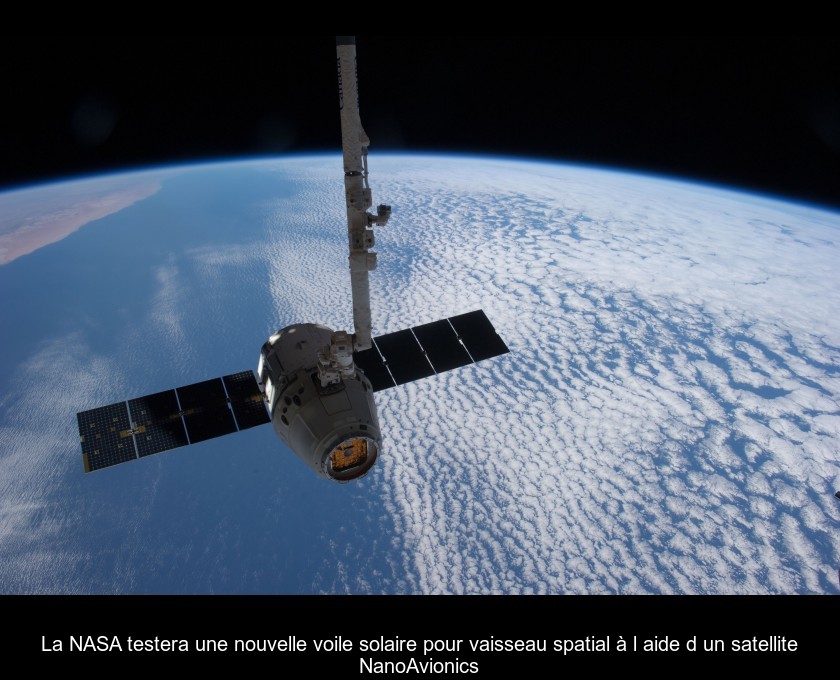 La NASA testera une nouvelle voile solaire pour vaisseau spatial à l'aide d'un satellite NanoAvionics La NASA testera une nouvelle voile solaire pour vaisseau spatial à l'aide d'un satellite NanoAvionics