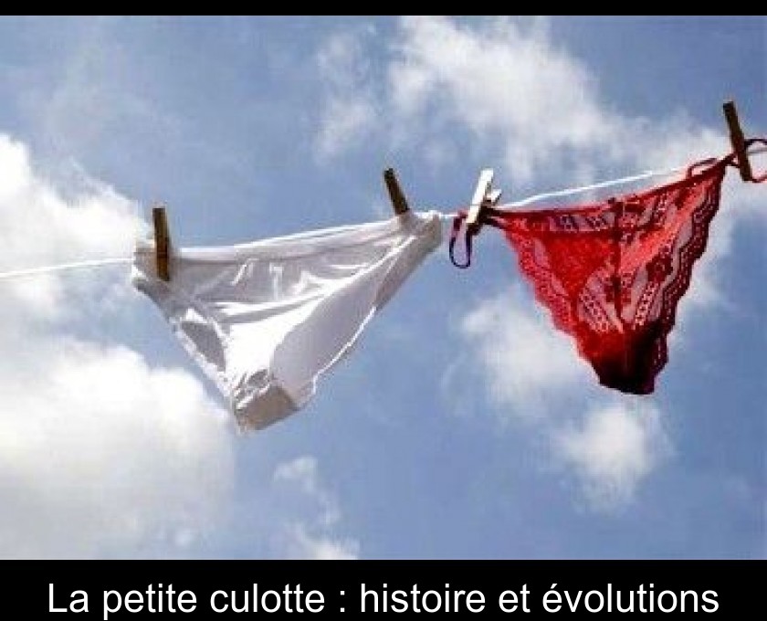 La petite culotte : histoire et évolutions