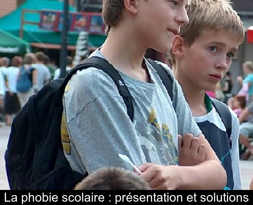 La phobie scolaire : présentation et solutions
