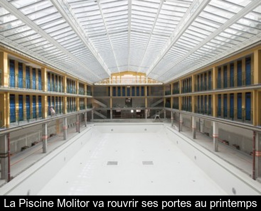 La Piscine Molitor va rouvrir ses portes au printemps