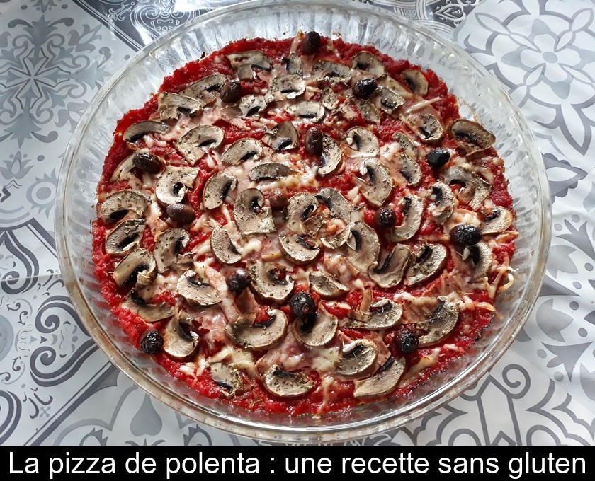 La pizza de polenta : une recette sans gluten La pizza de polenta : une recette sans gluten