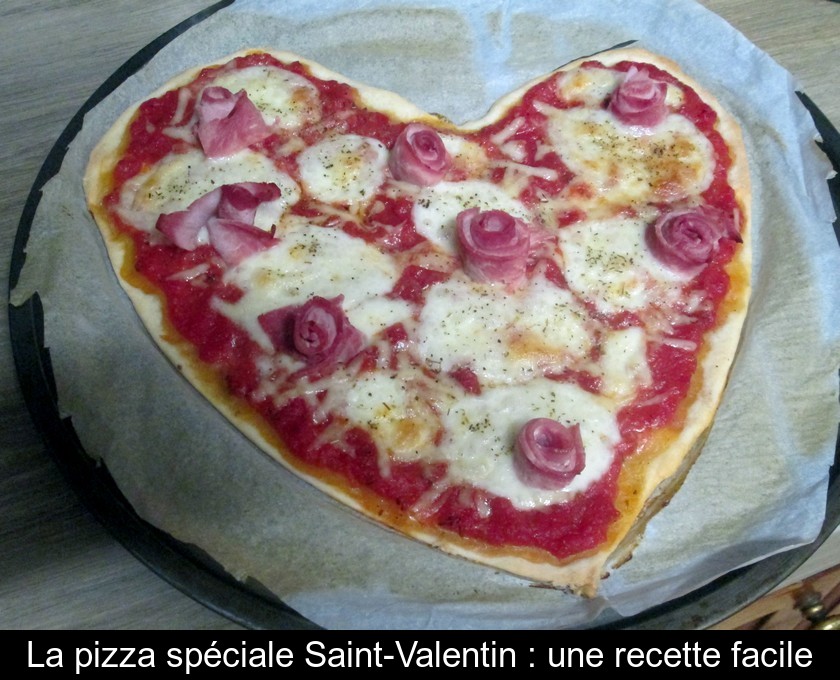 La pizza spéciale Saint-Valentin : une recette facile La pizza spéciale Saint-Valentin : une recette facile