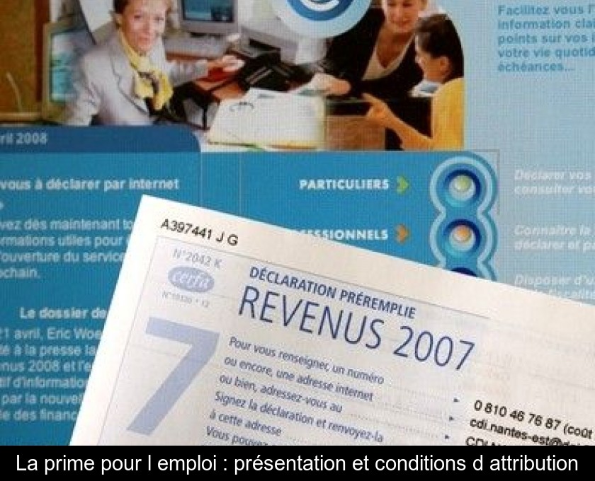 La prime pour l'emploi : présentation et conditions d'attribution