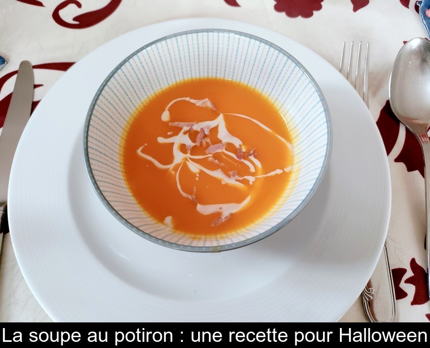 La recette de la soupe au potiron La recette de la soupe au potiron