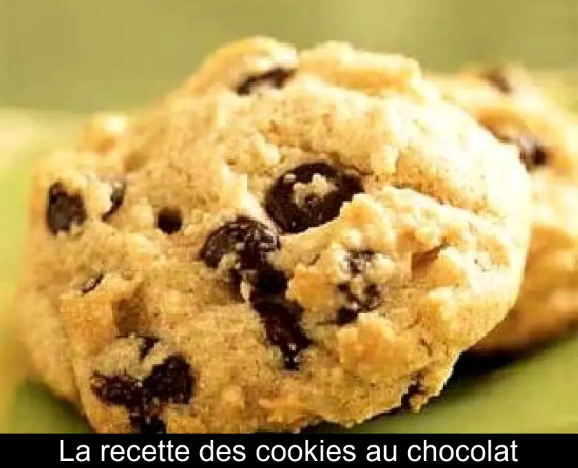La recette des cookies au chocolat