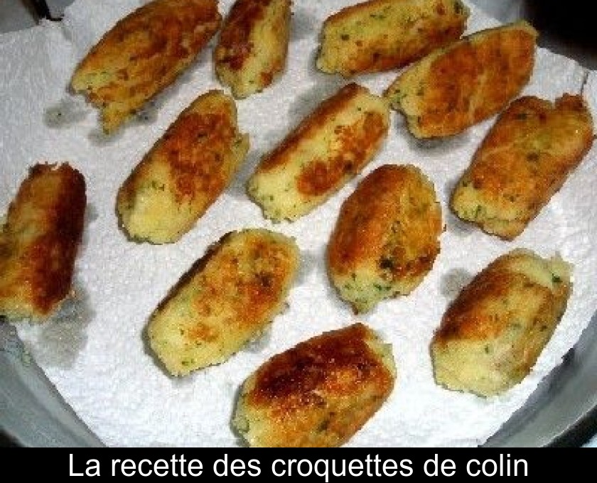 La recette des croquettes de colin La recette des croquettes de colin