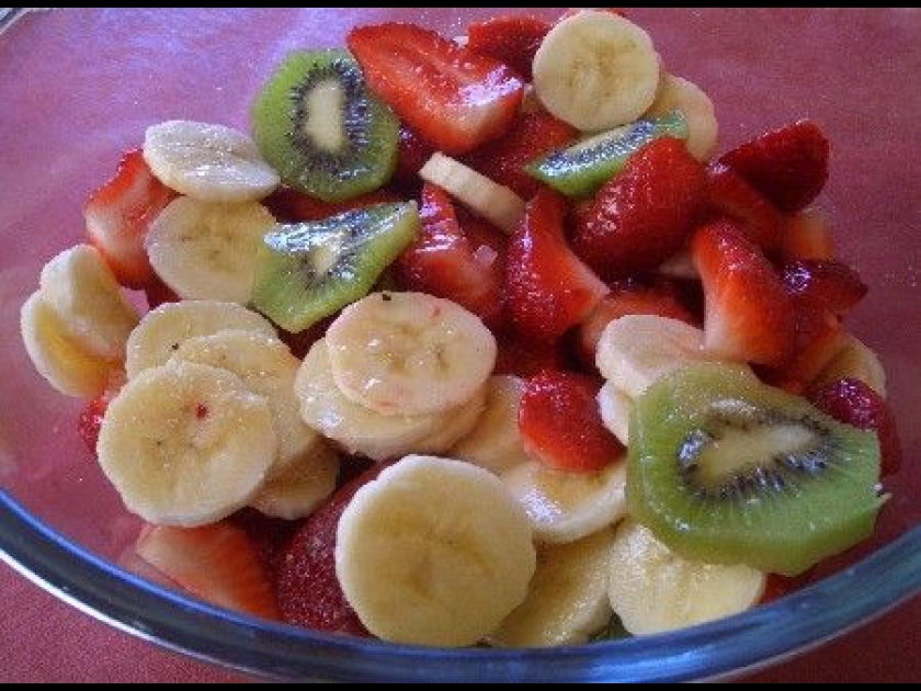 La salade de fruits fraise banane kiwi : une recette facile La salade de fruits fraise banane kiwi : une recette facile