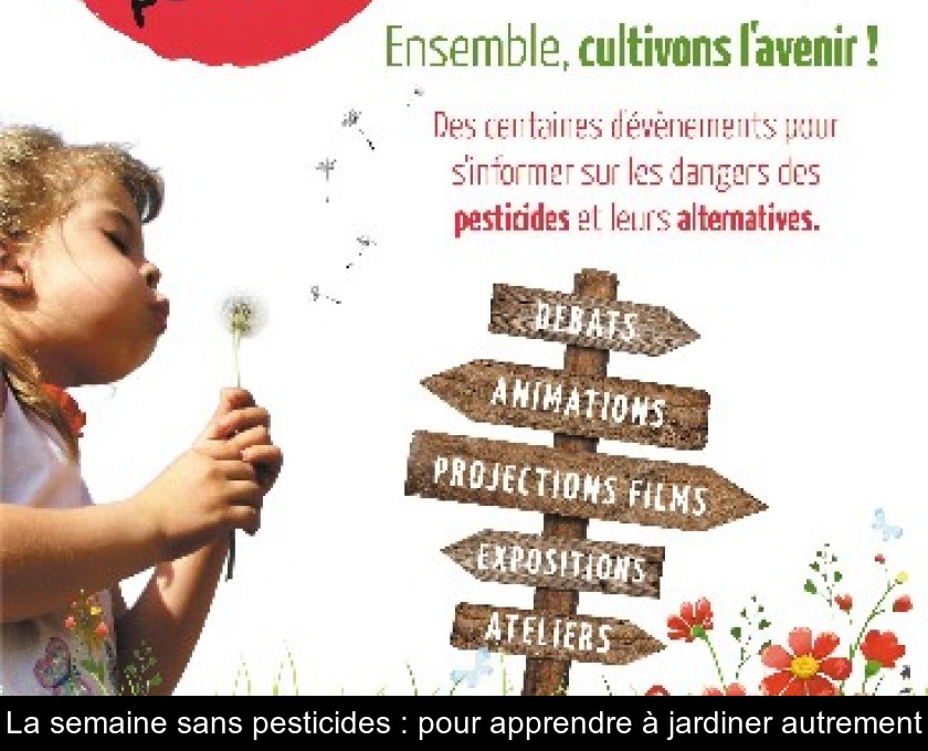 La semaine sans pesticides : pour apprendre à jardiner autrement La semaine sans pesticides : pour apprendre à jardiner autrement