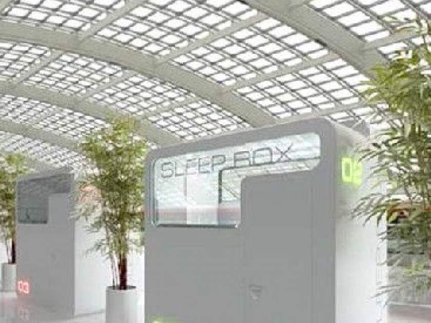 La Sleepbox : une capsule de repos pour les voyageurs La Sleepbox : une capsule de repos pour les voyageurs