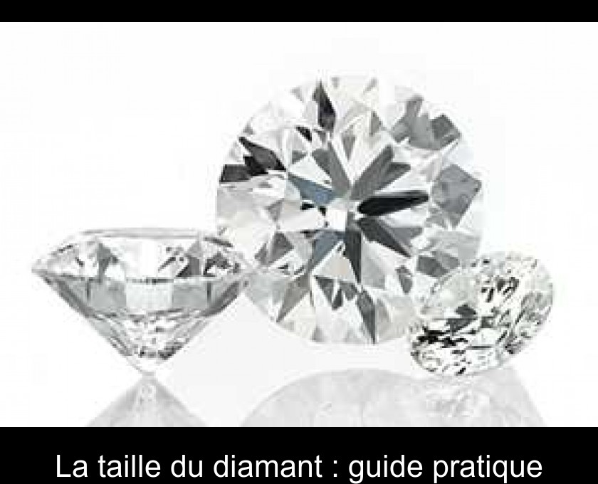 La taille du diamant : guide pratique La taille du diamant : guide pratique
