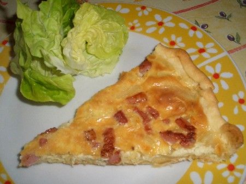 La tarte à l'oignon : une recette traditionnelle La tarte à l'oignon : une recette traditionnelle