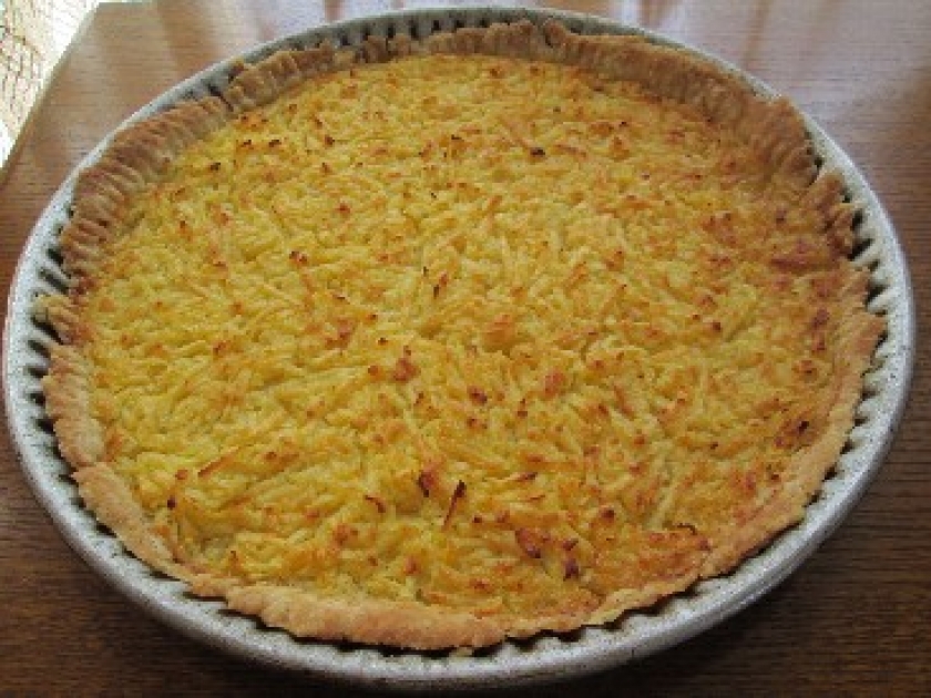 La tarte au citron et aux pommes râpées : une recette facile La tarte au citron et aux pommes râpées : une recette facile