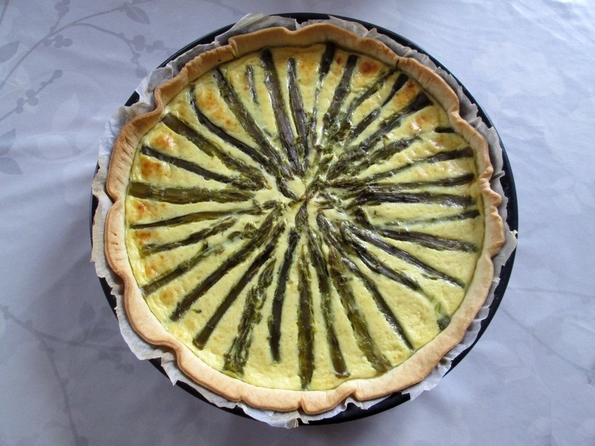 La tarte aux asperges : une recette facile La tarte aux asperges : une recette facile