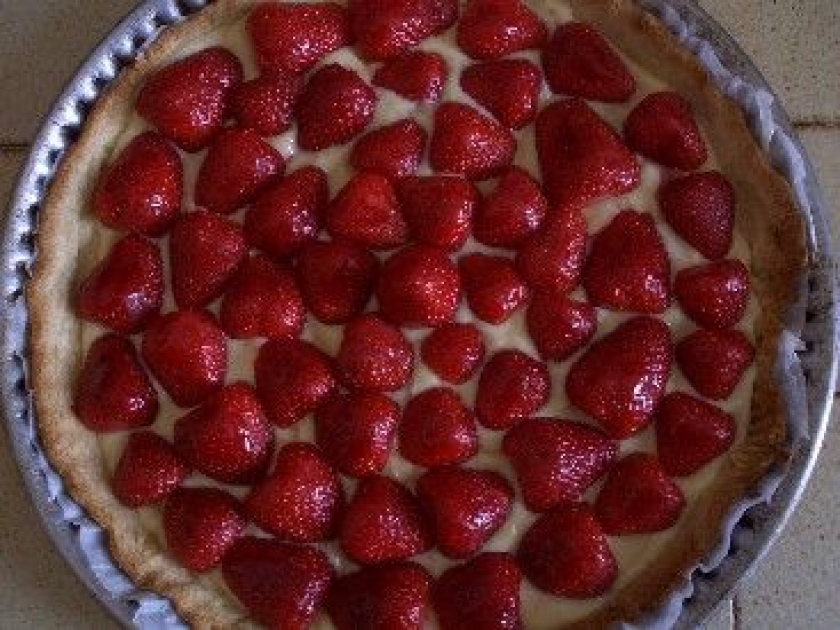 La tarte aux fraises : une recette facile La tarte aux fraises : une recette facile