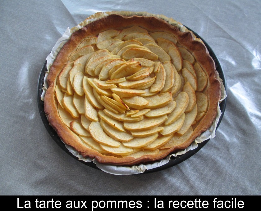 La tarte aux pommes : la recette facile La tarte aux pommes : la recette facile
