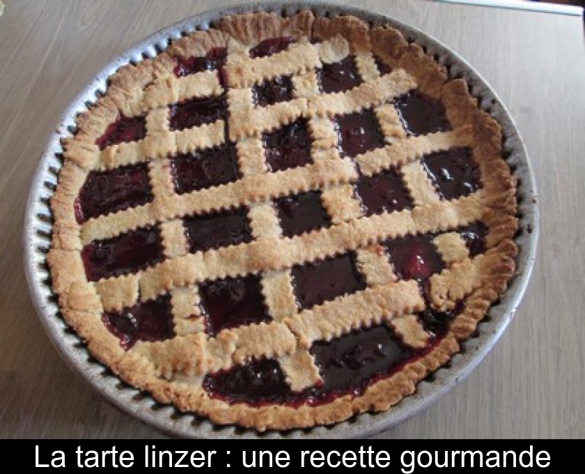La tarte linzer : une recette gourmande La tarte linzer : une recette gourmande