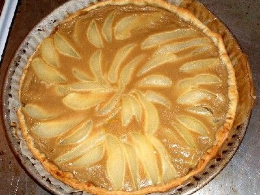 La tarte poires marron : une recette rapide La tarte poires marron : une recette rapide