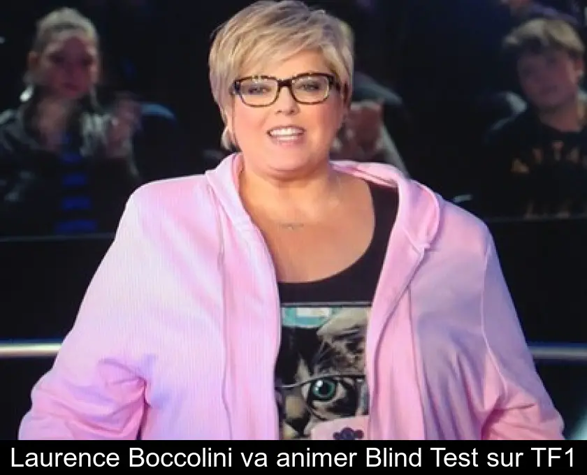 Laurence Boccolini va animer Blind Test sur TF1