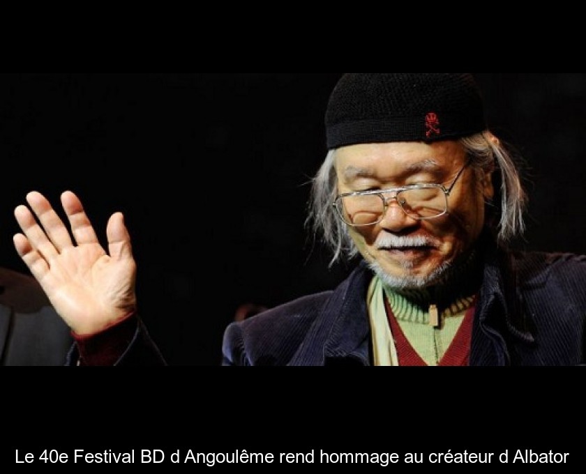 Le 40e Festival BD d'Angoulême rend hommage au créateur d'Albator