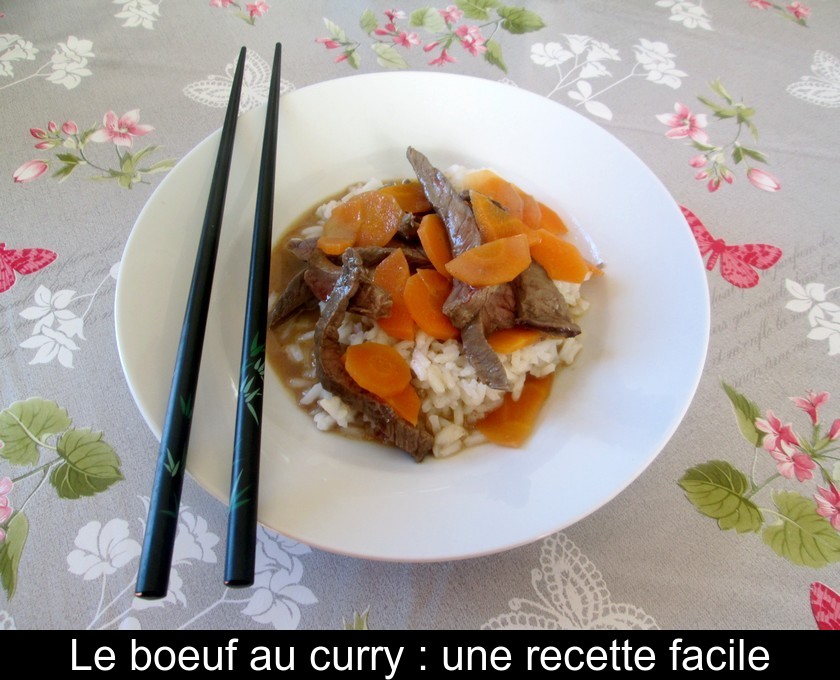 Le boeuf au curry : une recette facile Le boeuf au curry : une recette facile