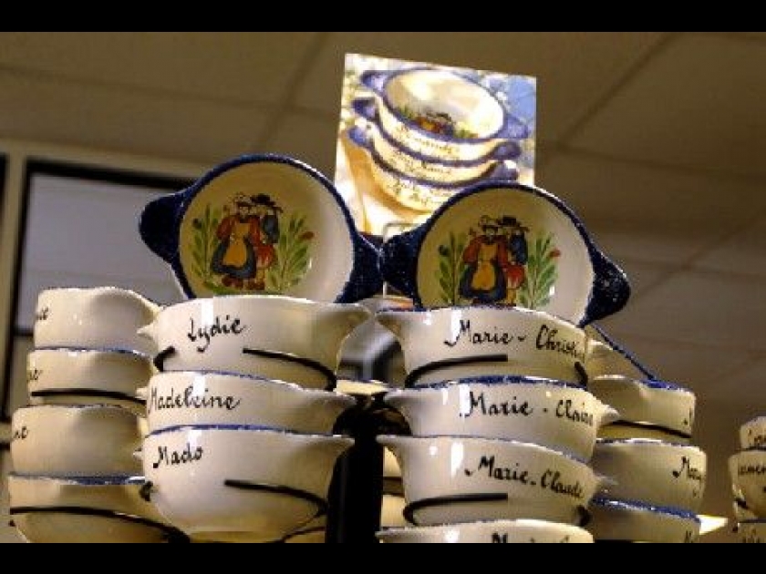Le bol prénom : un objet typique de Pornic Le bol prénom : un objet typique de Pornic