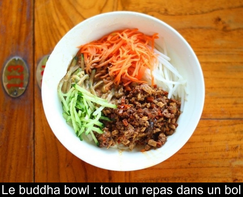 Le buddha bowl : tout un repas dans un bol