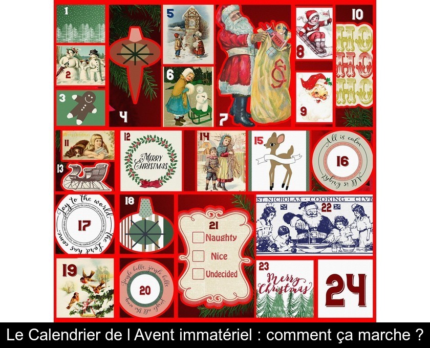 Le Calendrier de l'Avent immatériel : comment ça marche ? Le Calendrier de l'Avent immatériel : comment ça marche ?