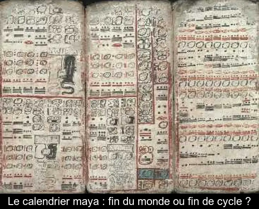 Le calendrier maya : fin du monde ou fin de cycle ?