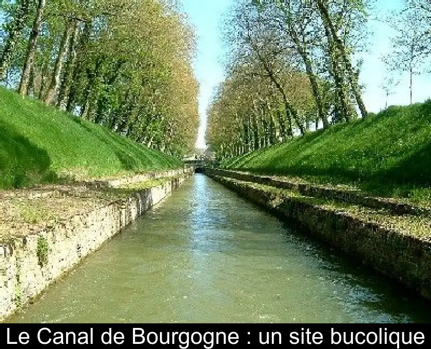 Le Canal de Bourgogne : un site bucolique