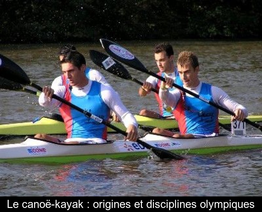 Le canoë-kayak : origines et disciplines olympiques Le canoë-kayak : origines et disciplines olympiques