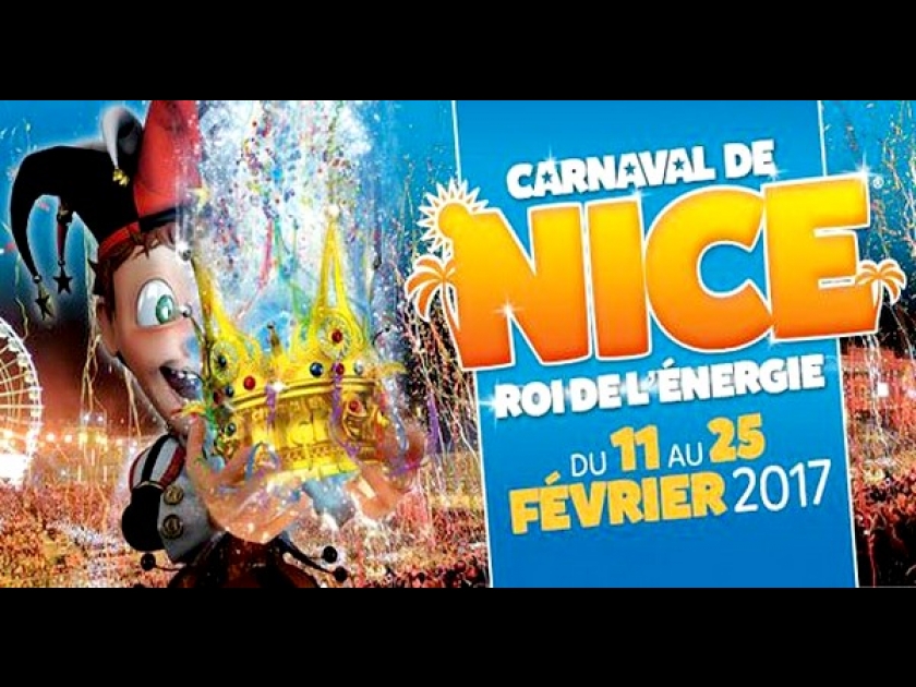 Le Carnaval de Nice 2017 : place au roi de l'énergie ! Le Carnaval de Nice 2017 : place au roi de l'énergie !