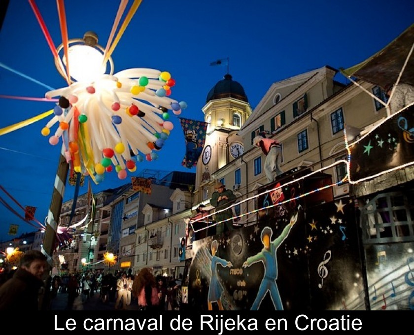 Le carnaval de Rijeka en Croatie