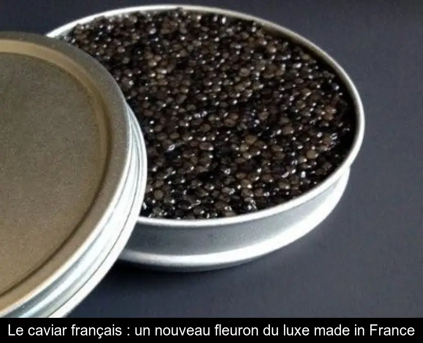Le caviar français : un nouveau fleuron du luxe made in France