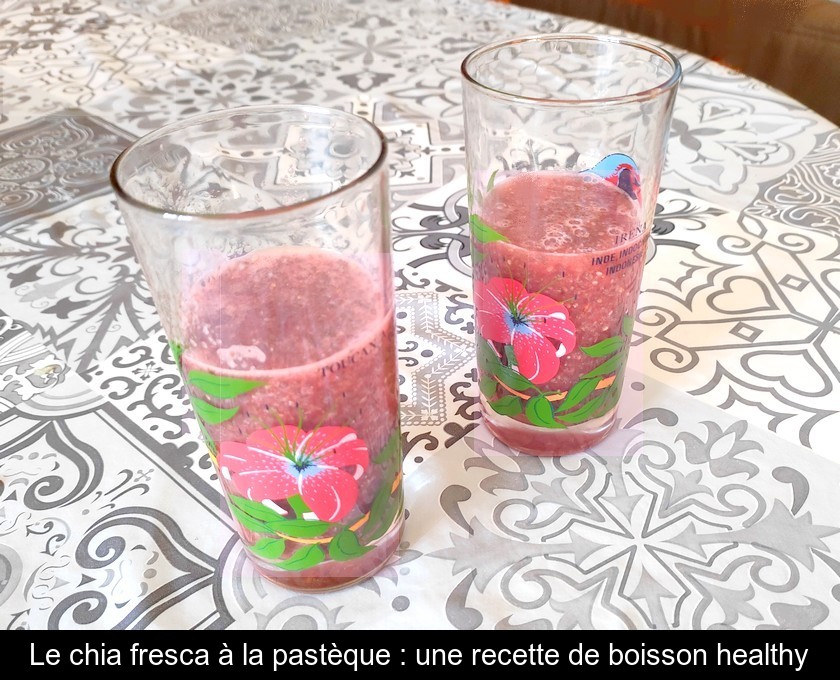 Le chia fresca à la pastèque : une recette de boisson healthy