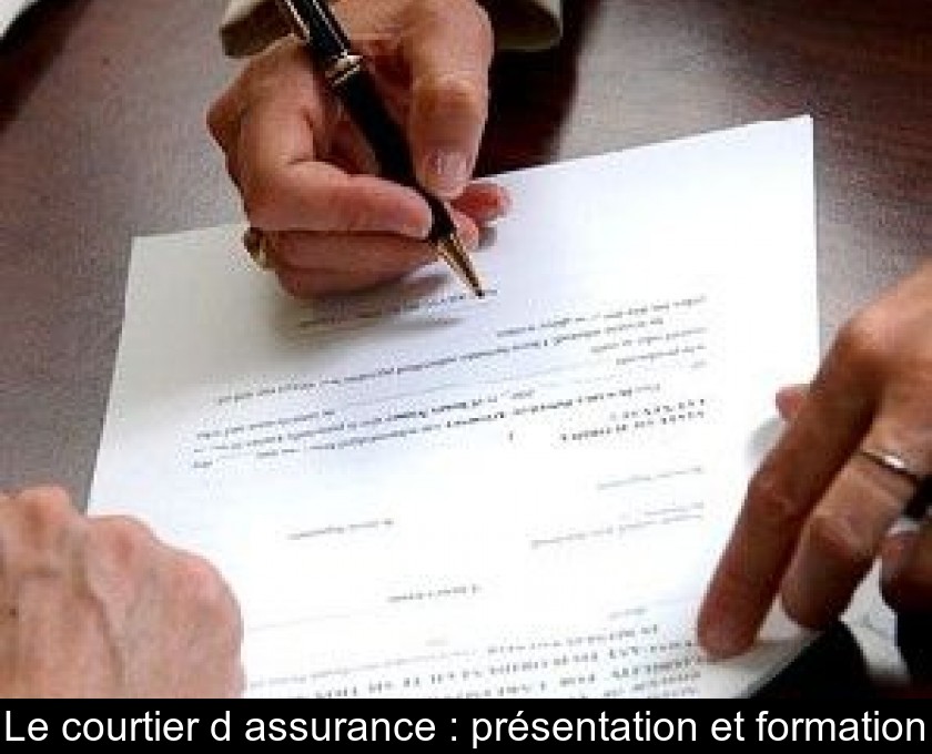 Le courtier d'assurance : présentation et formation