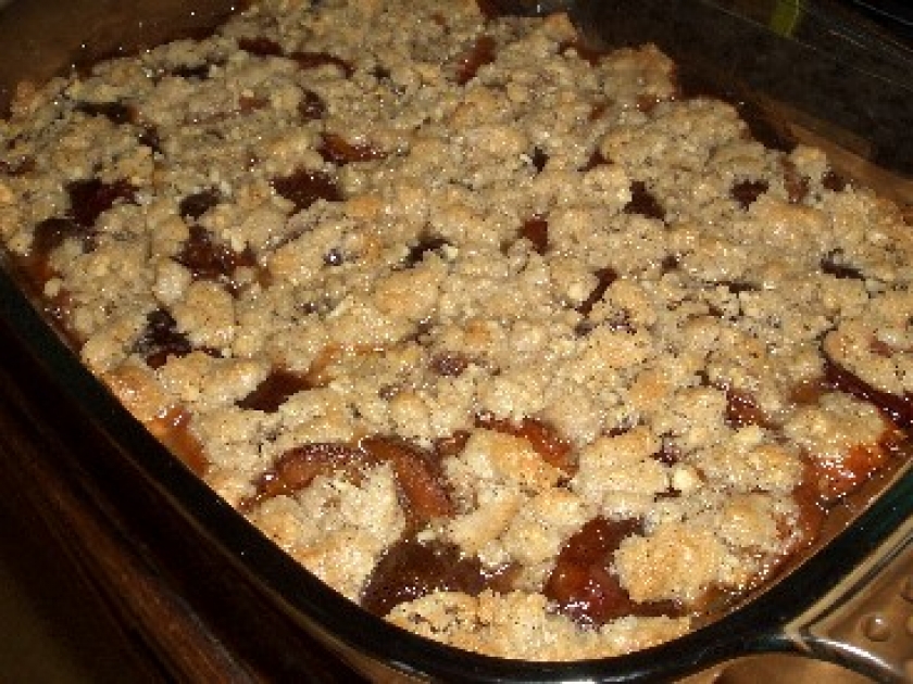 Le crumble aux quetsches : une recette gourmande Le crumble aux quetsches : une recette gourmande