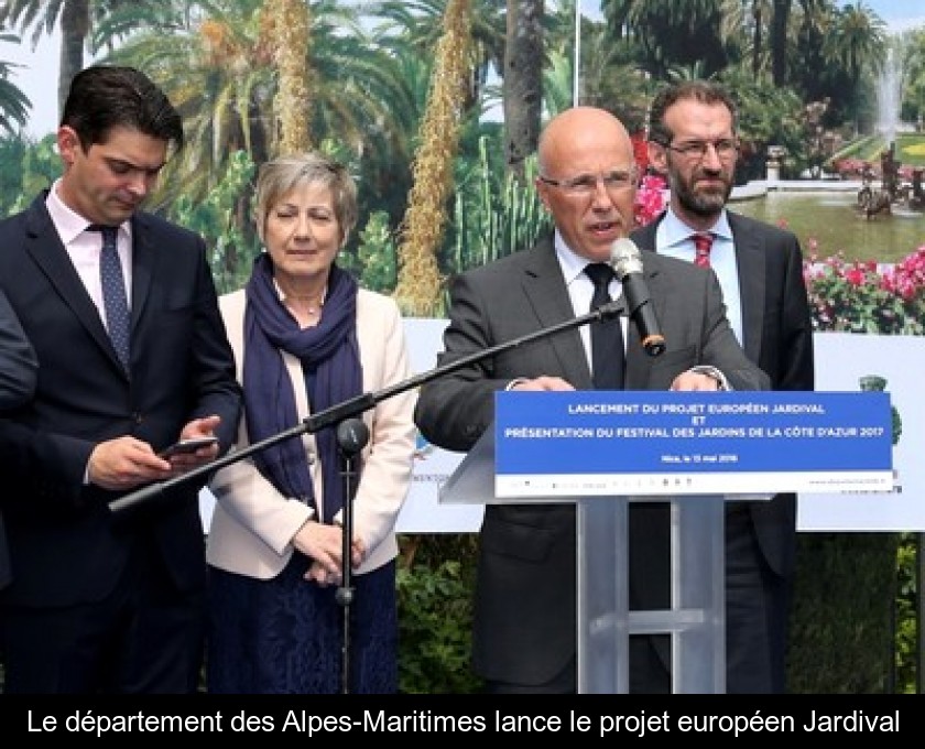 Le département des Alpes-Maritimes lance le projet européen Jardival Le département des Alpes-Maritimes lance le projet européen Jardival