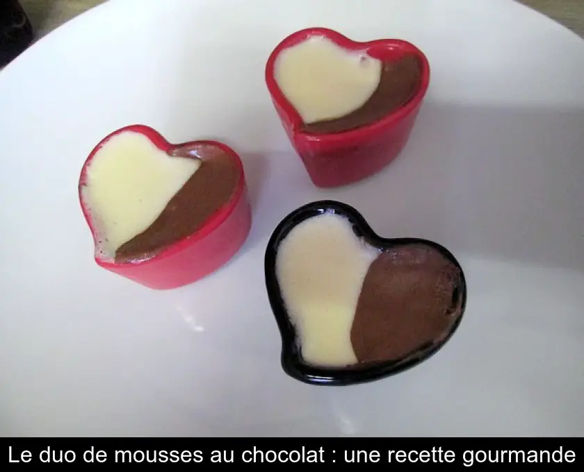 Le duo de mousses au chocolat : une recette gourmande