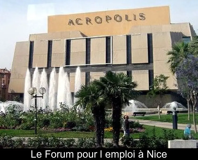 Le Forum pour l'emploi à Nice