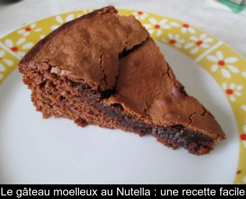 Le gâteau moelleux au Nutella : une recette facile